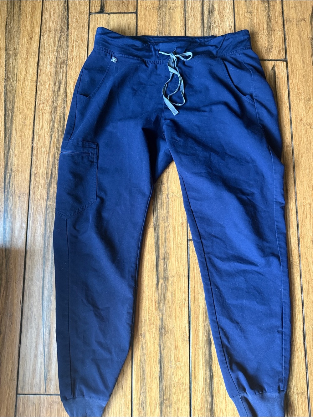 Figs Men's Navy Athletic Drawstring Joggers